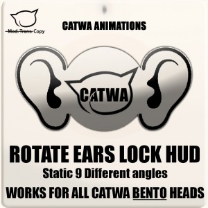 CATWA Human Ears Rotation HUD ad