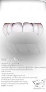 CATWA Teeth Vampire