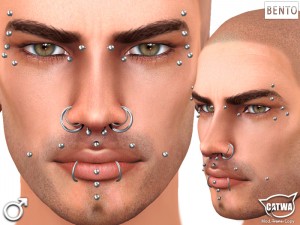 CATWA Face Piercing Male Ad2